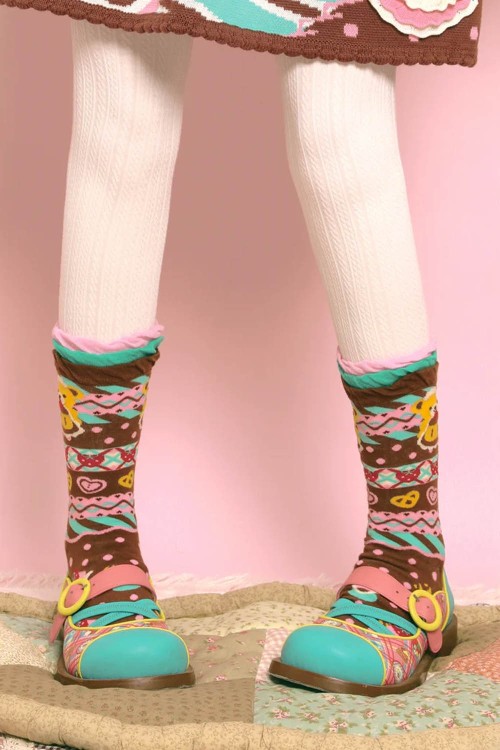 Calcetines Pudding Bear ~ Lutra Jump