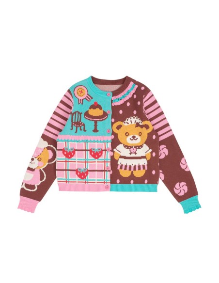 Tea and Biscuits Cardigan ~ Lutra Jump