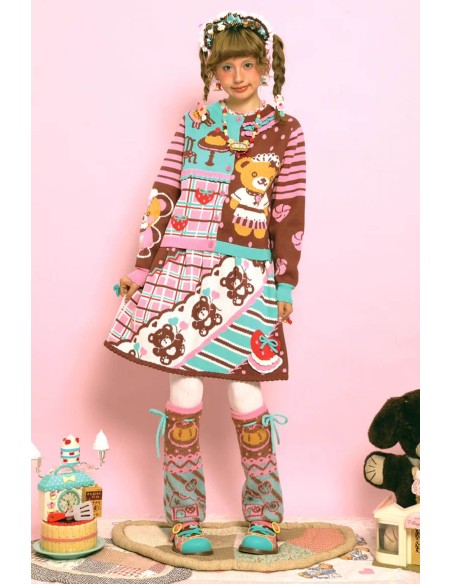 Tea and Biscuits Cardigan ~ Lutra Jump