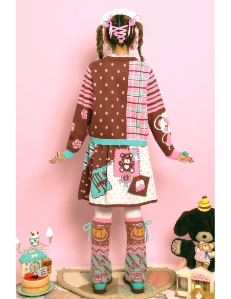 Tea and Biscuits Cardigan ~ Lutra Jump