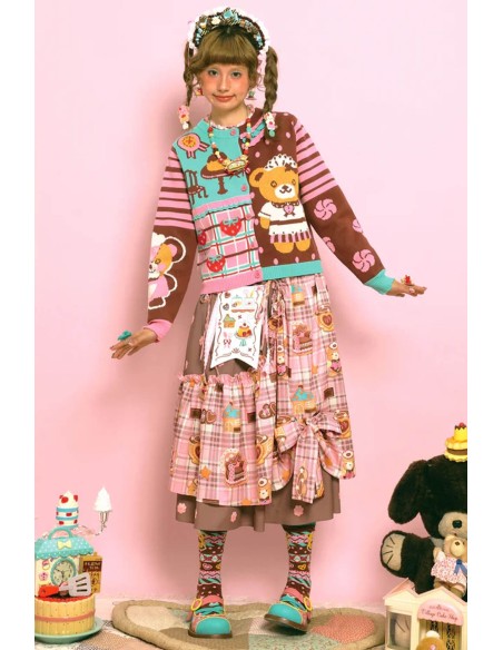 Cárdigan Tea and Biscuits ~ Lutra Jump