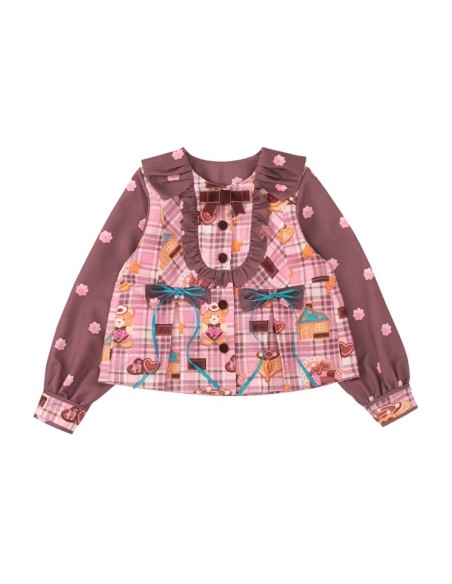 Sweet Chocolate Jacket ~ Lutra Jump