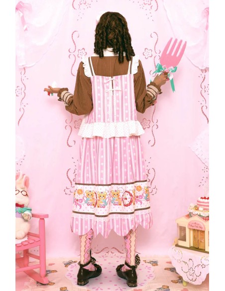 Top de Tirantes Strawberry and Cream ~ Lutra Jump