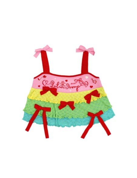 Knit Rainbow Top ~ Lutra Jump