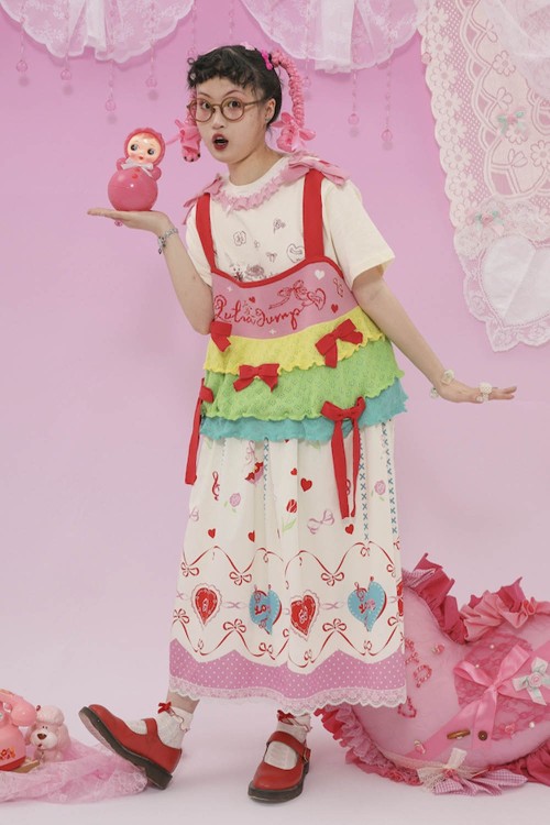 Top de Punto Knit Rainbow ~ Lutra Jump