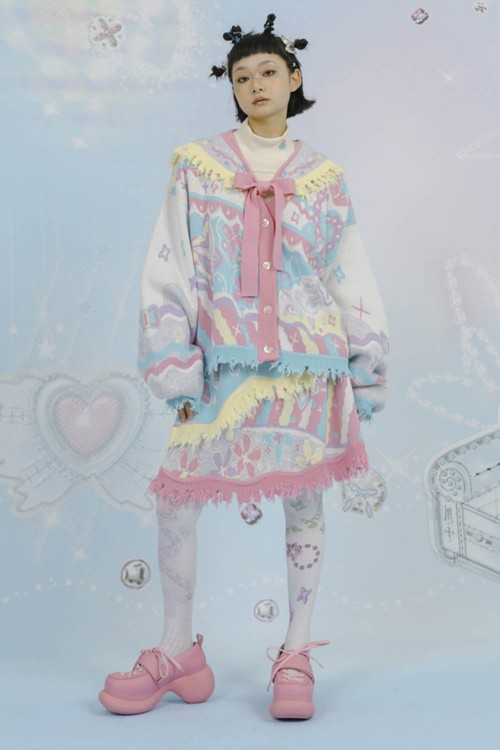 Falda de Punto Girls Tribe ~ Lutra Jump