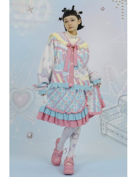 Girls Tribe Cardigan ~ Lutra Jump