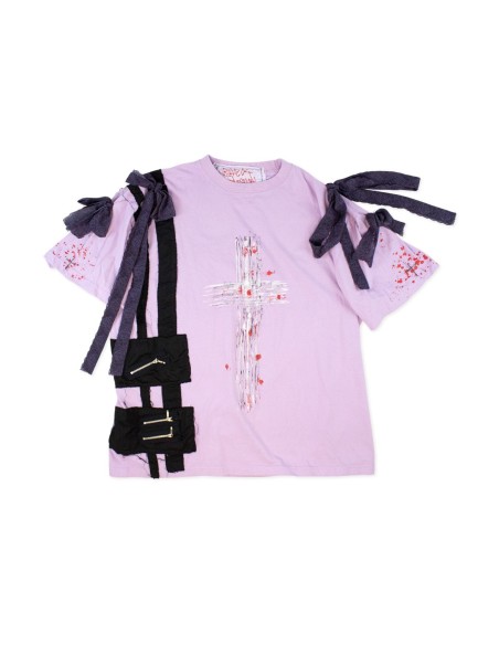 [2nd hand] Blood and Cross T-shirt in Lavender - Blablahospital