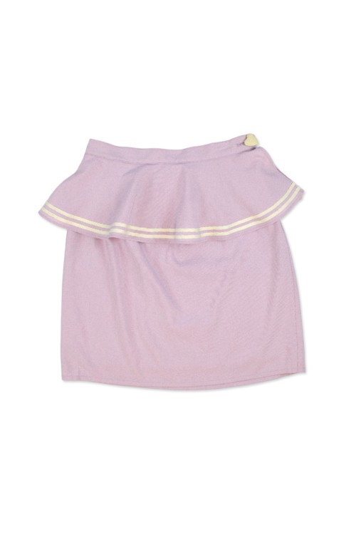 [2nd Hand] Pastel Lavender Peplum Skirt - FINT