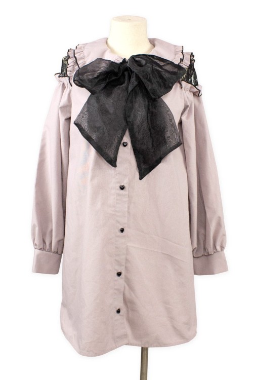 [2a mano] Vestido Camisa Jirai en Rosa Palo - Majoretty