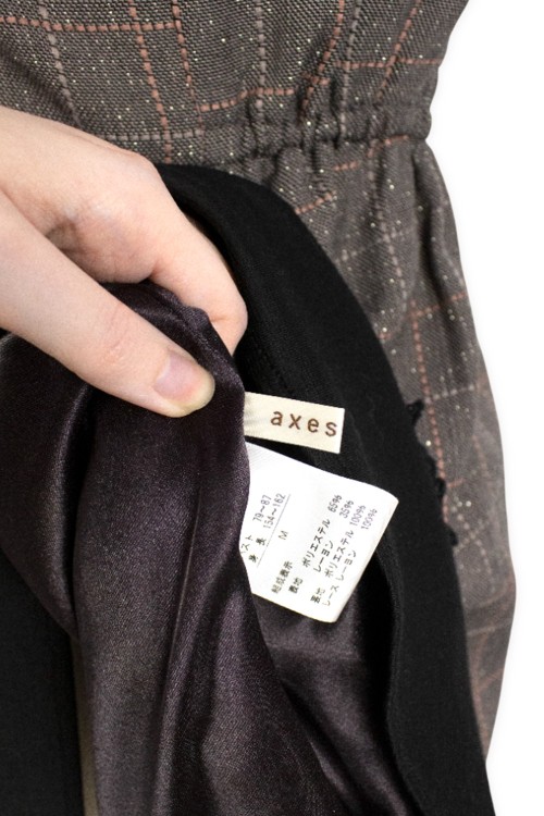 [2a mano] Vestido JSK de Tweed Marrón - Axes Femme