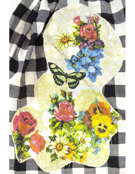 [2a mano] Vestido Delantal JSK Flower Collage Applique - Emily Temple Cute