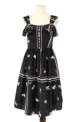 [Second hand] JSK Poodles Dress - MILK
