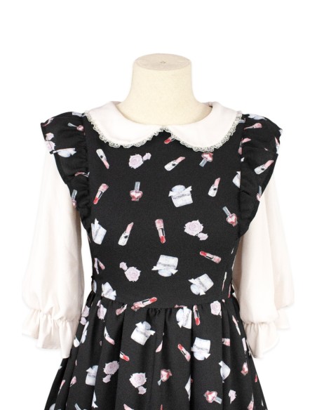 [2a mano] Vestido Girly Cosmetics en Negro - Lodispotto