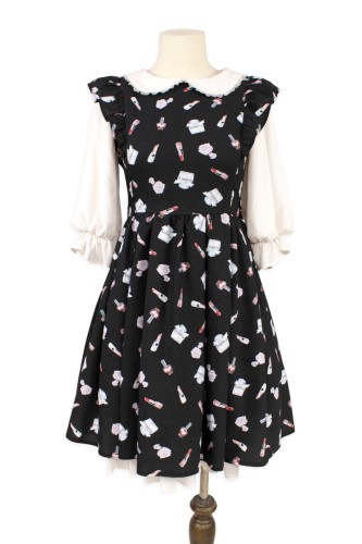 [2a mano] Vestido Girly Cosmetics en Negro - Lodispotto