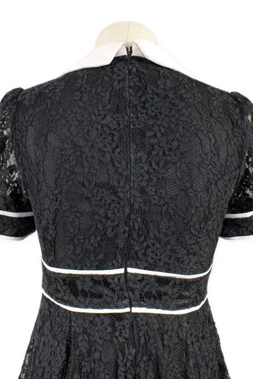 [Second Hand] Black Lace Jirai Dress - Evelyn