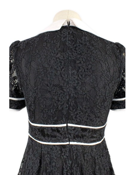 [Second Hand] Black Lace Jirai Dress - Evelyn