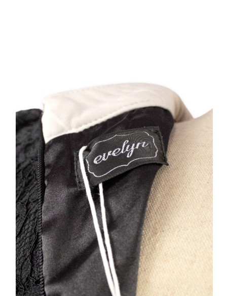 [2a mano] Vestido Jirai de Encaje Negro - Evelyn