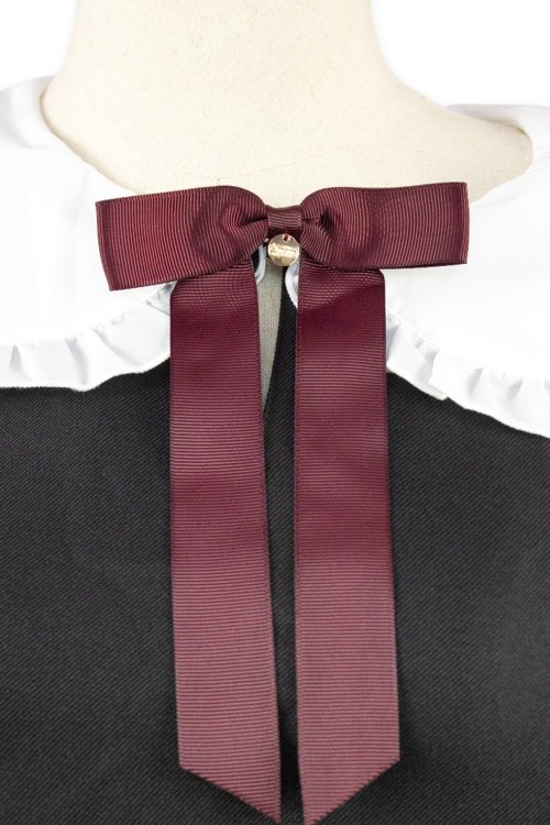 [2a mano] Vestido Jirai con Lazo Rojo  - Amavel