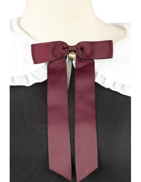 [Second hand] Jirai Dress with Red Bow - Amavel