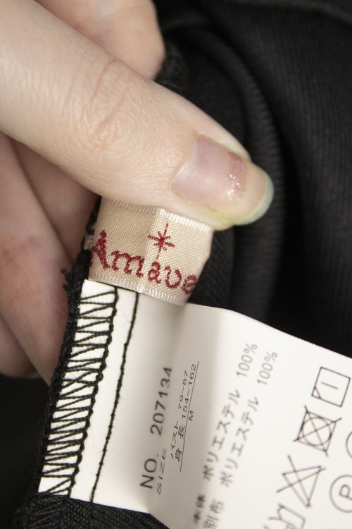 [Second hand] Jirai Dress with Red Bow - Amavel