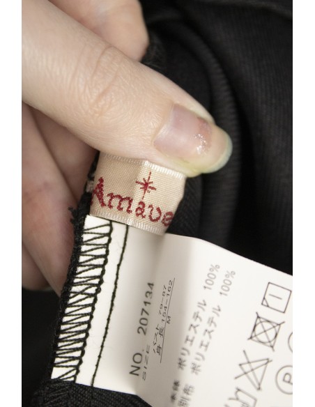 [Second hand] Jirai Dress with Red Bow - Amavel