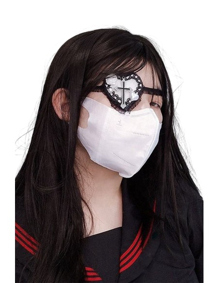 Heart Shaped Gothic Eye Patch