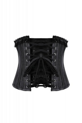 Corset Bajo Pecho Gothic Satin - Dark in Love 2