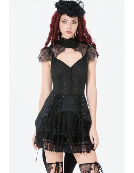 Falda Dark Gothic Swallowtail - Dark in Love