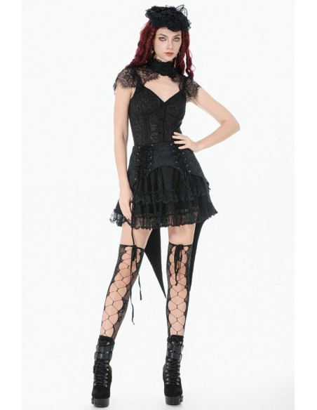 Falda Dark Gothic Swallowtail - Dark in Love