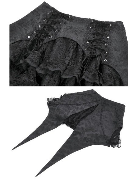 Dark Gothic Swallowtail Skirt - Dark in Love