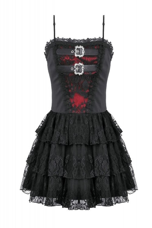 Vestido Crimson Shadow - Dark in Love