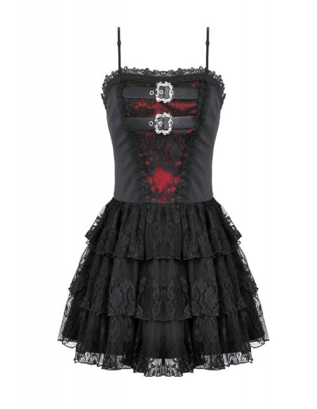 Crimson Shadow  Dress - Dark in Love