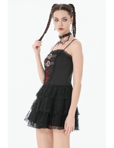 Vestido Crimson Shadow - Dark in Love