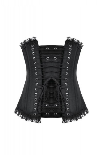 Corset Bajo Pecho Longline Negro - Dark in Love 2