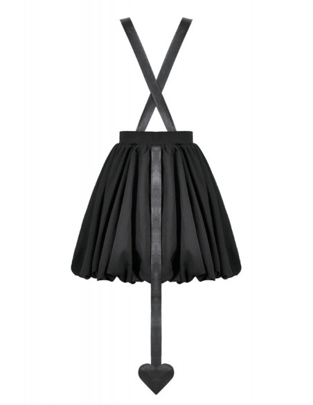 Mysterious Bat Pinafore Dress - Dark in Love