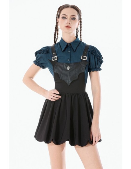 Vestido Peto Mysterious Bat - Dark in Love