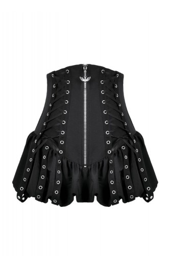 Short de Cintura Alta Punk Corset - Dark in Love 2