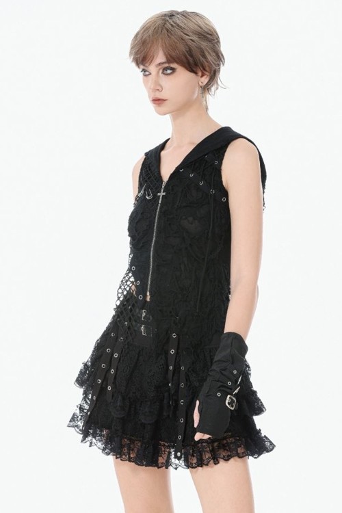 Falda Punk Lace - Dark in Love