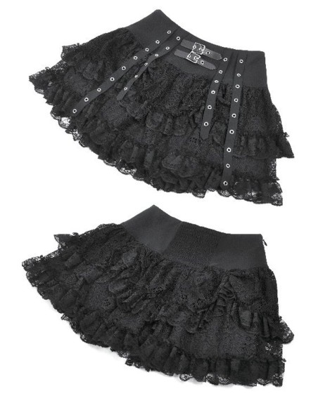 Falda Punk Lace - Dark in Love