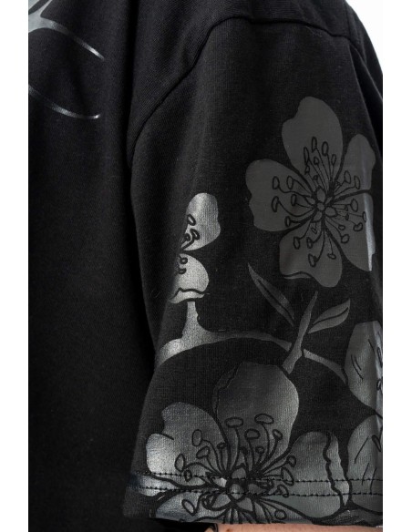 Crop Top Oversize Ceil - Chemical Black