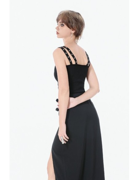 Top Punk Metal Lace Up - Dark in Love