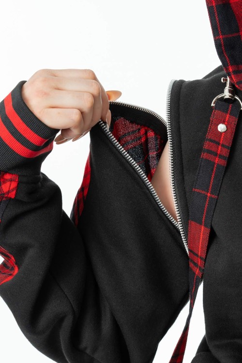 LB Cursed Bunny Hoodie Jacket - Luv Bunny