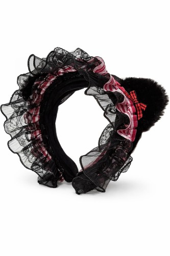 Frilly Punk Cat Headband