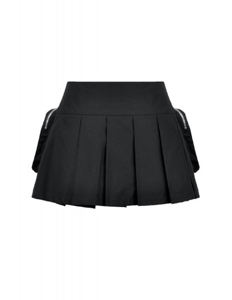 Metal Tactical Punk Skirt - Dark in Love