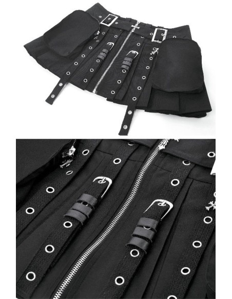 Falda Metal Tactical Punk - Dark in Love