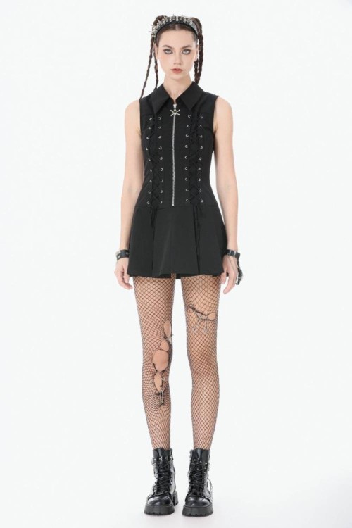 Vestido Tactical Punk - Dark in Love