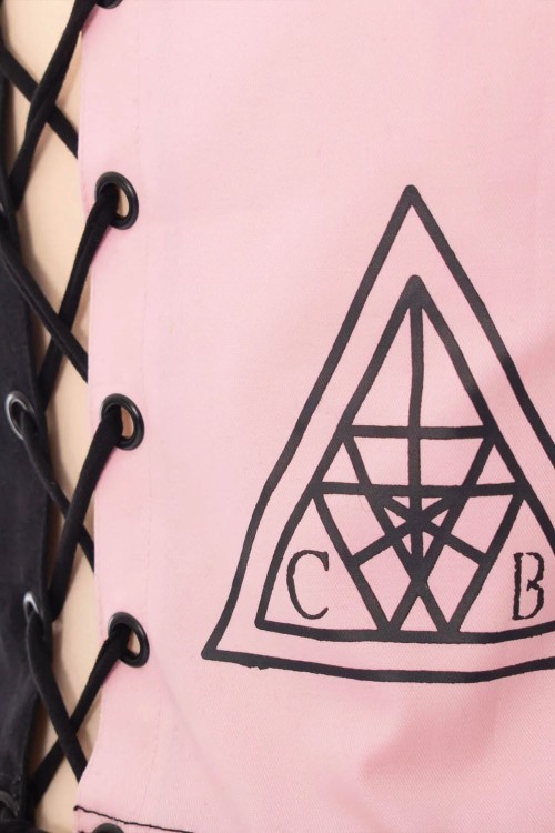 Top Veil and Void Negro x Rosa - Chemical Black