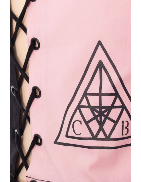 Top Veil and Void Negro x Rosa - Chemical Black