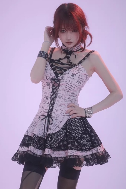 Grafitti Stage Dress - Evil Tooth